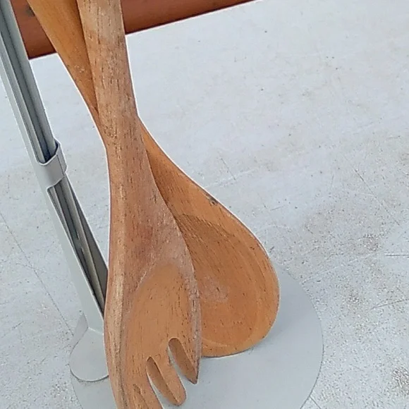 BASEBALL SALAD/PASTA TONGS or GREEN LEAF BOTANICAL TONGS - Picture 9 of 16